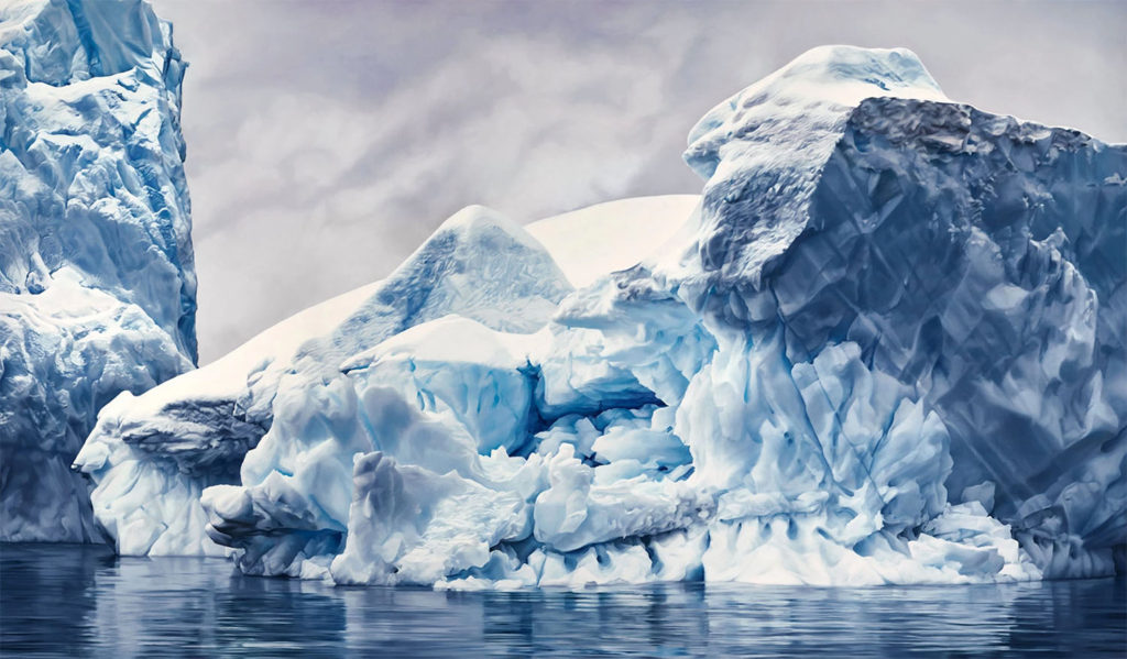Whale Bay, Antarctica no.4 by Zaria Forman